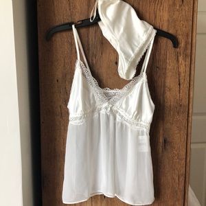 In Bloom white lingerie set NWT